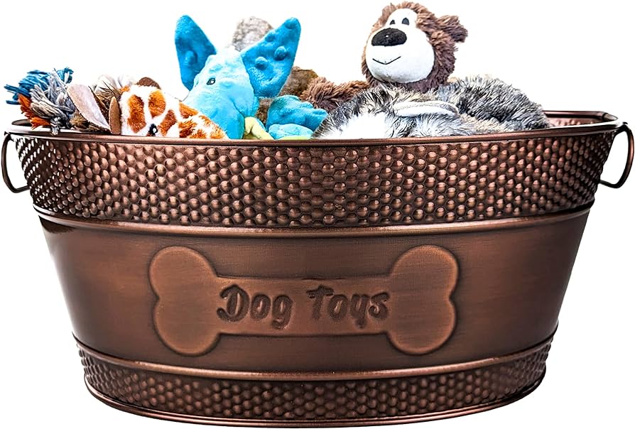Pet Toy Baskets for a Tidy and Relaxing Environment插图1