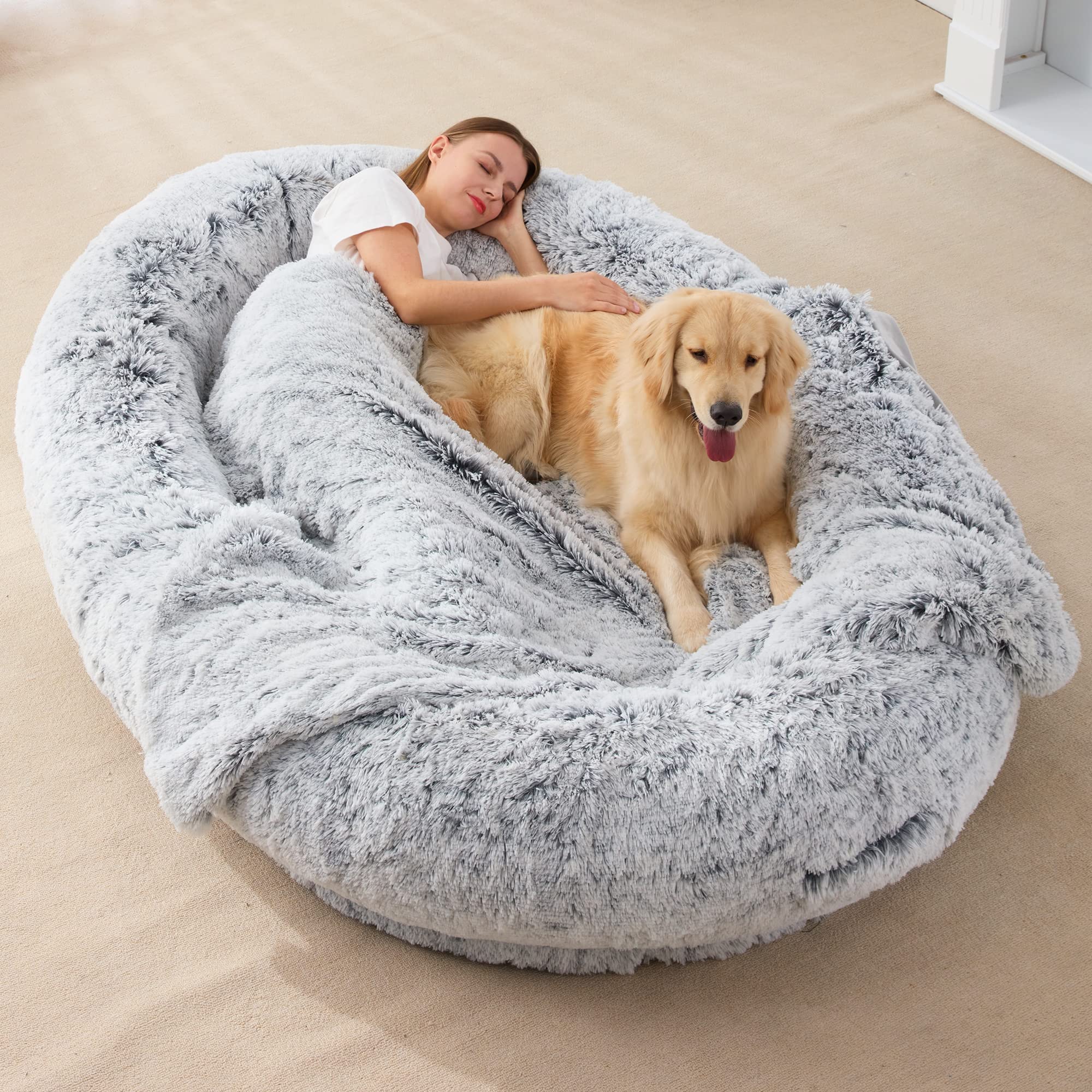 Comfort: Human-Sized Dog Bed for Your Furry Friend插图2