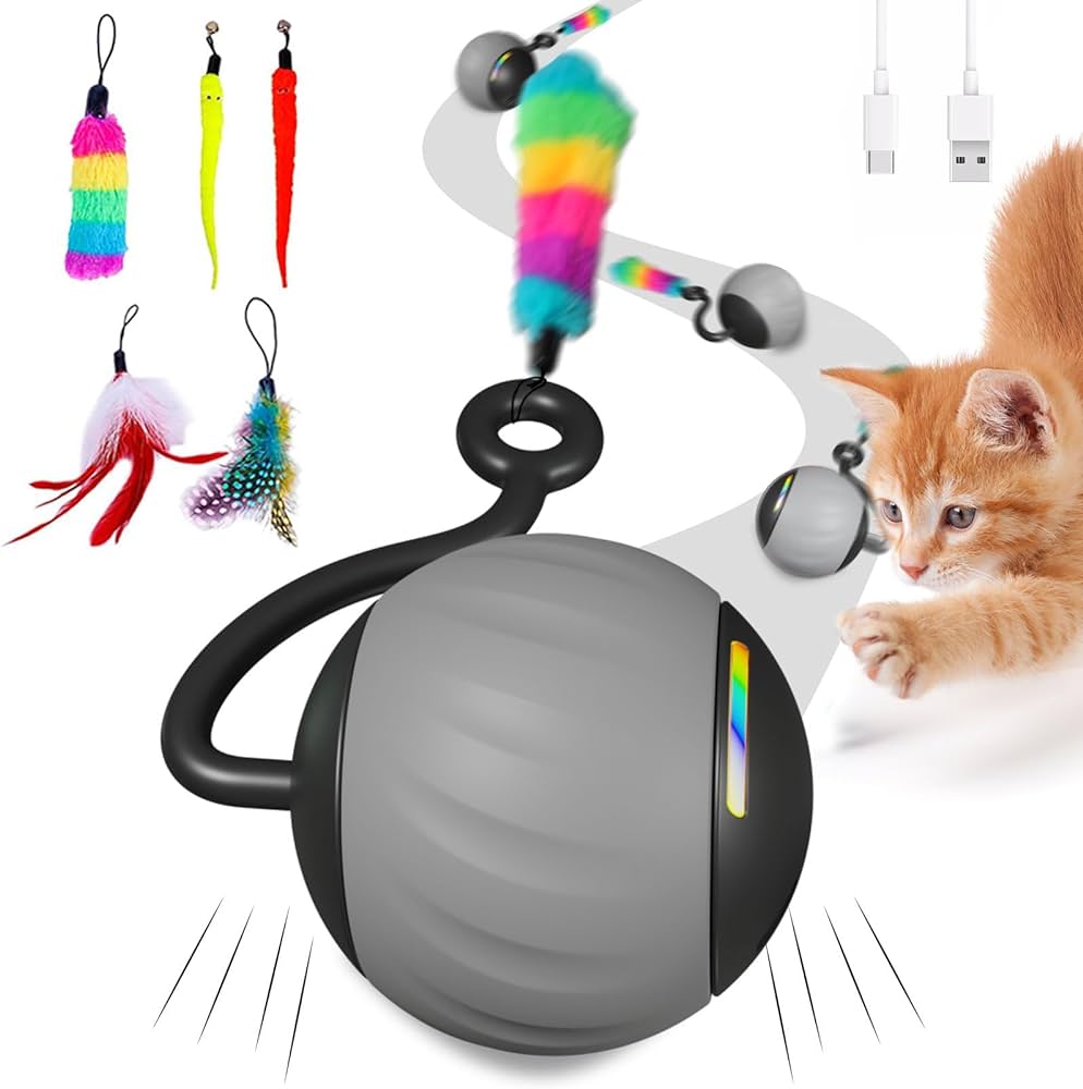 Purr-fect Playtime: Interactive Cat Toy for Endless Fun插图1
