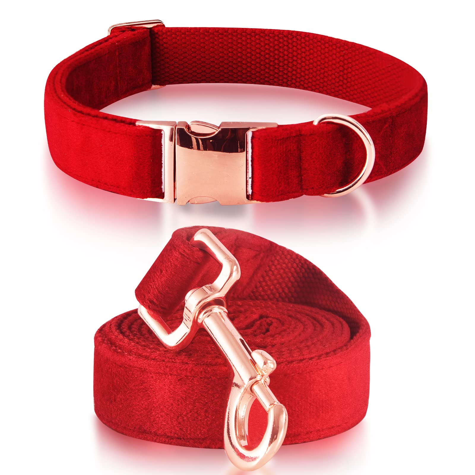 velvet dog collar