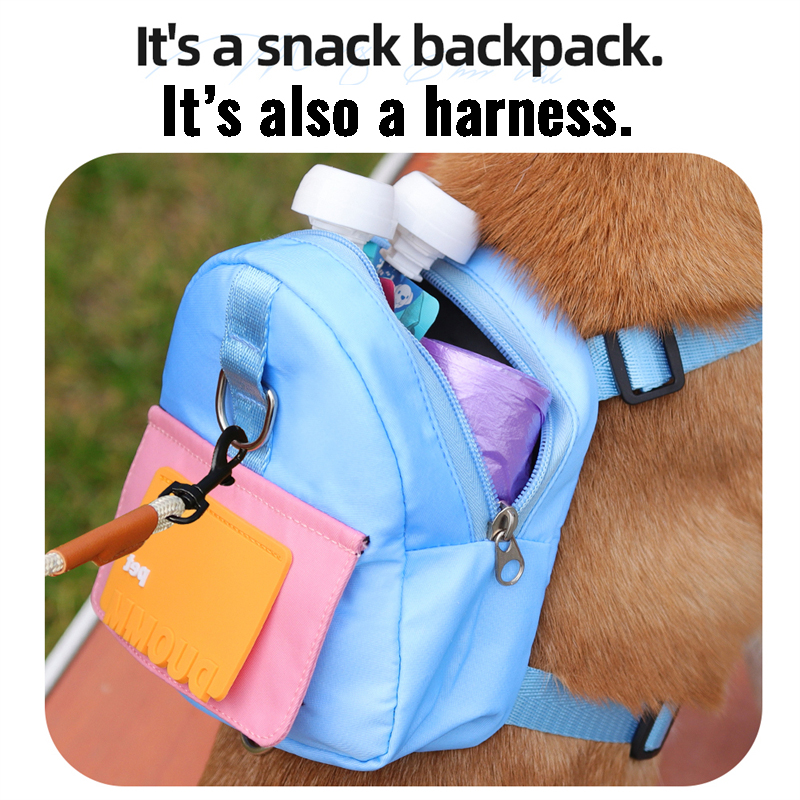 dog backpack harness