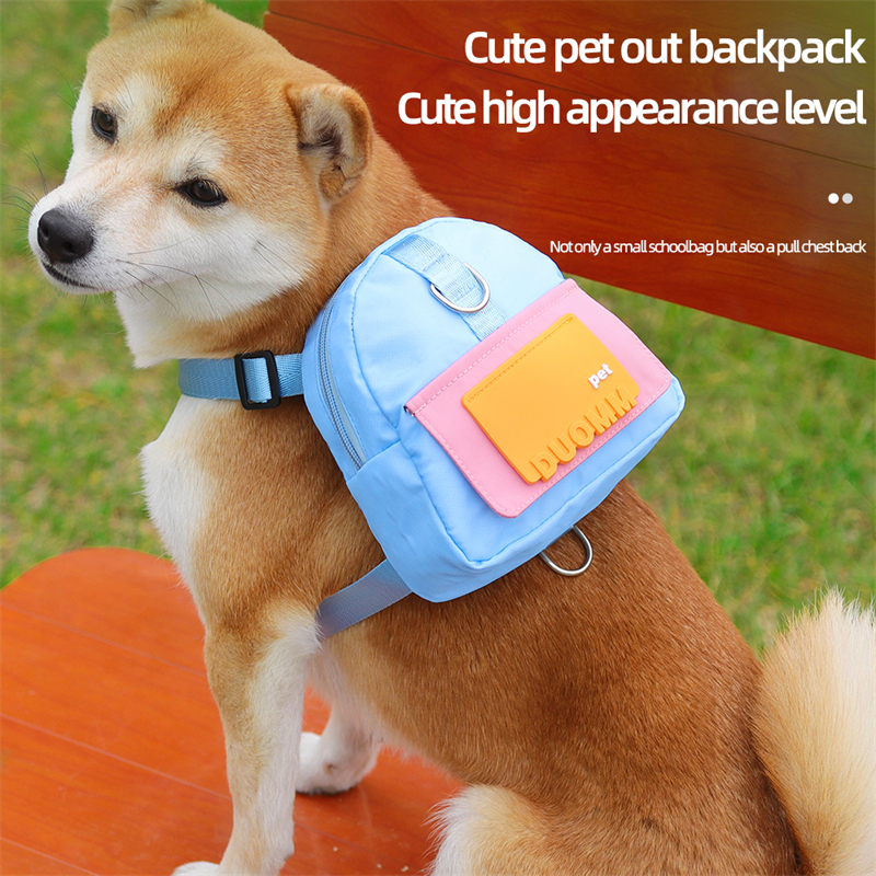 dog backpack harness